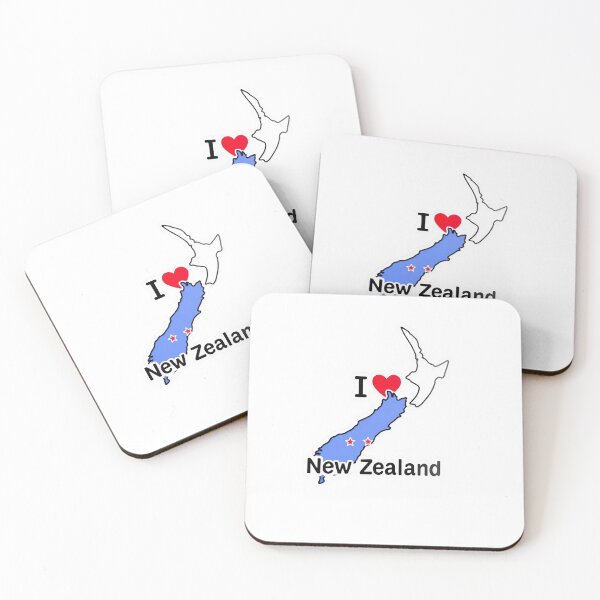 Item preview, I love New Zealand designed and sold by JackFreestone.