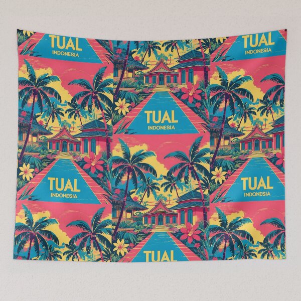 Item preview, Tutorial de viajes vintage sobre turismo en Indonesia designed and sold by TravelersGems.