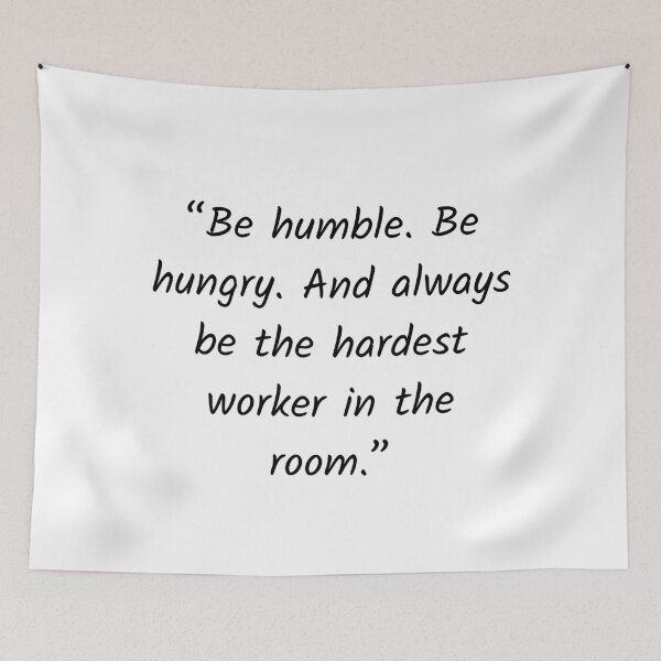 Item preview, Be Humble, Be Hungry. designed and sold by Solastavie.