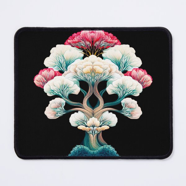 Item preview, Bodhi Sacred Fig, Indian Tree of Life. Yoga, Mantra, Meditation, Spiritual Journey, Enlightenment. Traditional Old Indian Painting, Surreal Botanical Illustration, Sacred Geometry designed and sold by MarikoDesignArt.