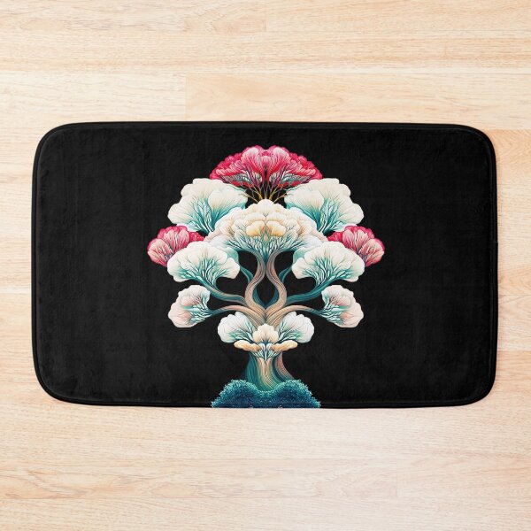 Item preview, Bodhi Sacred Fig, Indian Tree of Life. Yoga, Mantra, Meditation, Spiritual Journey, Enlightenment. Traditional Old Indian Painting, Surreal Botanical Illustration, Sacred Geometry designed and sold by Cybermariko.