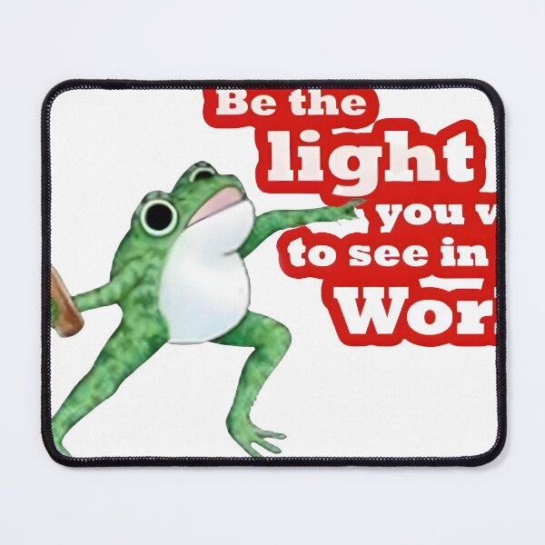 Item preview, A funny sticker of a frog designed and sold by JossDesign15.