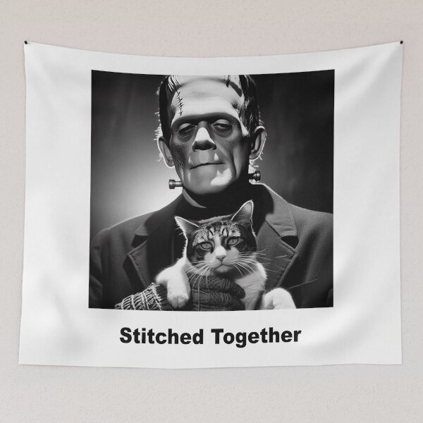 Item preview, Frankenstein Cat designed and sold by ChunkByChunk.