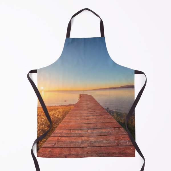Item preview, Pier on Lake Trasimeno at sunset. Umbria, Italy designed and sold by Stefano Orazzini.