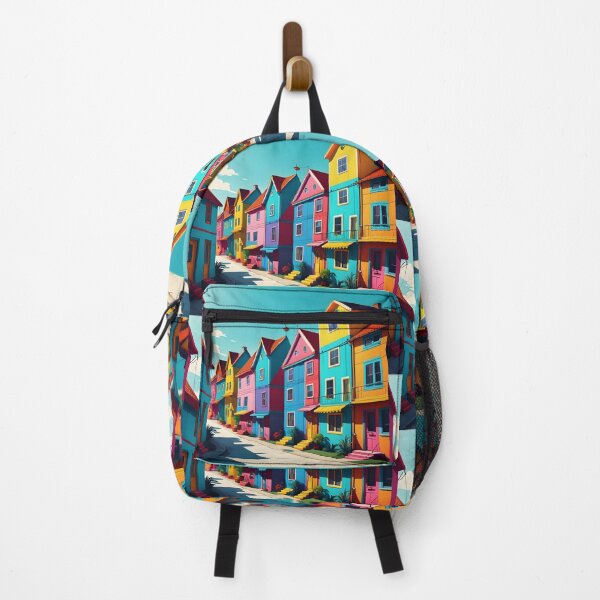 Item preview, Colorful houses designed and sold by PrintLabStudio.