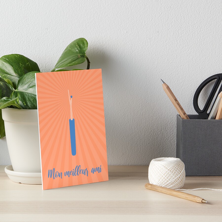 Item preview, Art Board Print designed and sold by PincilleStudio.