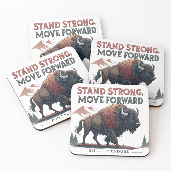 Item preview, STAND STRONG AND MOVE FORWARD  designed and sold by WILDWEAR COLLECTION.
