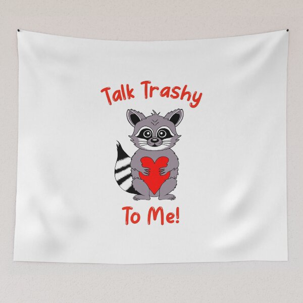 Item preview, Valentines Funny Raccoon designed and sold by Sartoris Art.