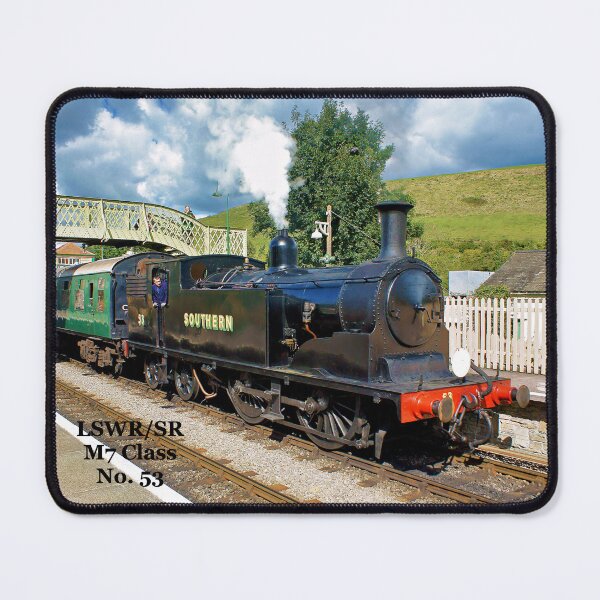 Item preview, LSWR/SR M7 Class no. 53 at Corfe Castle, Swanage Railway designed and sold by RJKYTE1970.