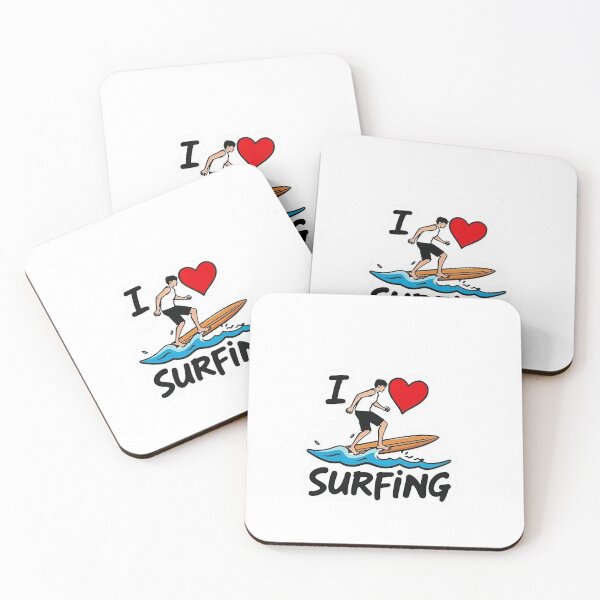 Item preview, I love surfing designed and sold by JackFreestone.