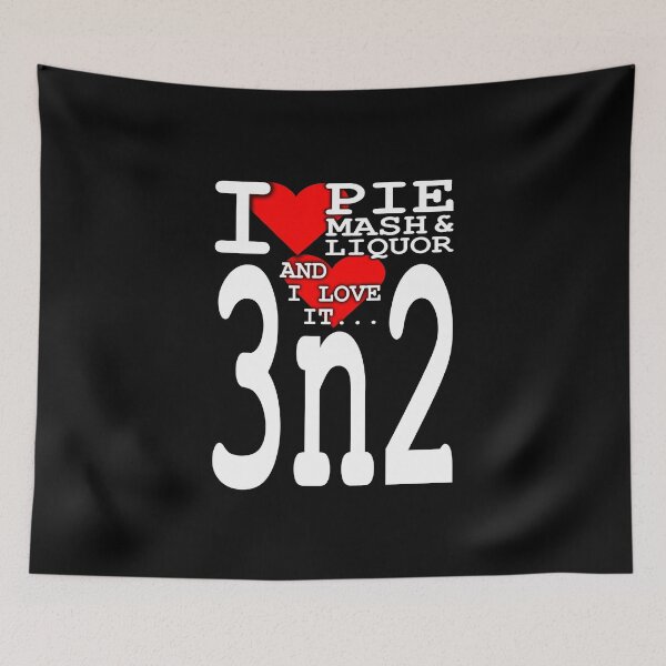 Item preview, I Love Traditional London Pie Mash & Liquor V3n2a designed and sold by RetrospectUK.