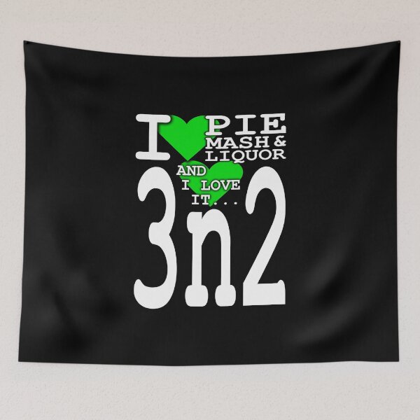 Item preview, I Love Traditional London Pie Mash & Liquor V3n2b designed and sold by RetrospectUK.