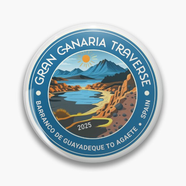 Item preview, GRAN CANARIA TRAVERSE -SPAIN- TRAIL 2025, sticker or shirt and more designed and sold by designkb.