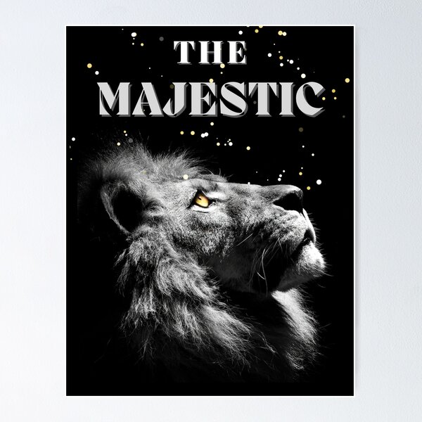 Item preview, The Majestic Lion - Wildlife design designed and sold by TheArtistOf2022.