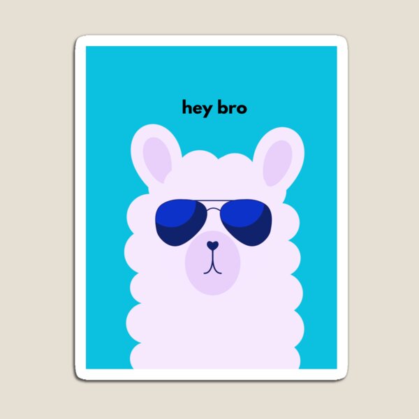 Item preview, hey bro designed and sold by UniqueByMarko.