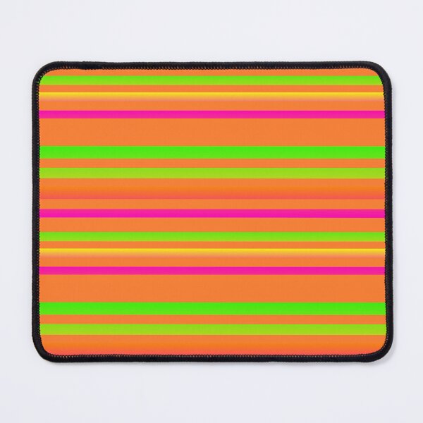 Item preview, Orange red green striped pattern | orange colorful lines designed and sold by lausn.