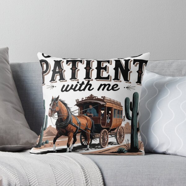 Item preview, Please Be Patient with Me - I'm from the 1900s Vintage Horse Carriage Design designed and sold by Charlietule.