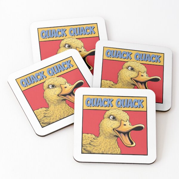 Item preview, Quack, funny duck, duck, funnyfits70, Humor, Funny, retro, vintage, funny quotes, animal humor, designed and sold by FunnyFits70.