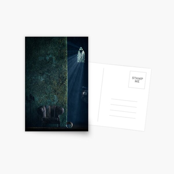 Hazel's whisper Postkarte