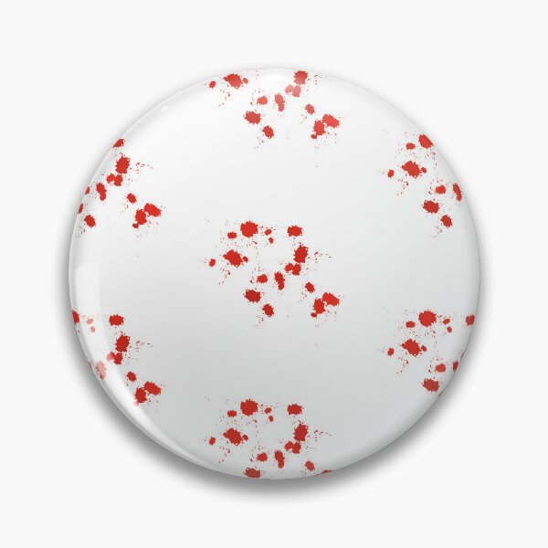 Item preview, Splattered Red polka dot brush stroke art designed and sold by MagicMaker1984.