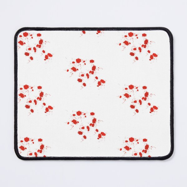 Item preview, Splattered Red polka dot brush stroke art designed and sold by MagicMaker1984.