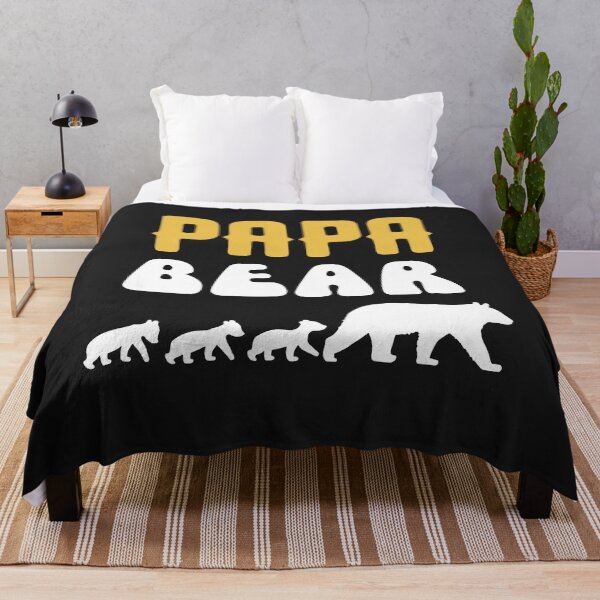 Item preview, Papa Bear Shirt Three Cubs Unique Father's Day Gift designed and sold by StreetArtPro.
