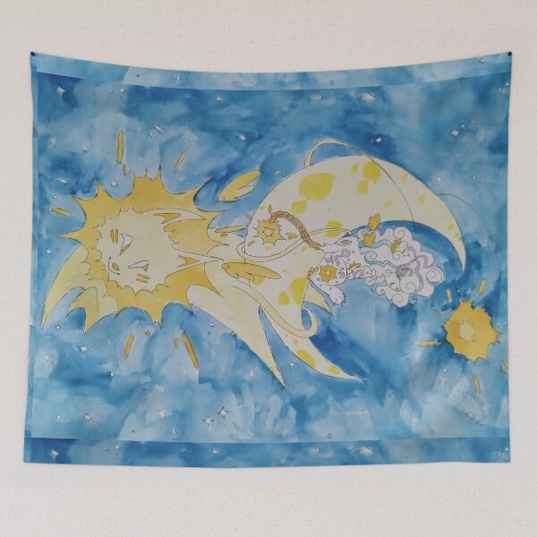 Item preview, Watercolor Harmony designed and sold by LichesGetStitches.