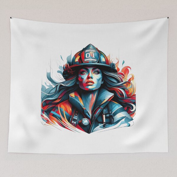 Item preview, Firefighter designed and sold by maistendencias.