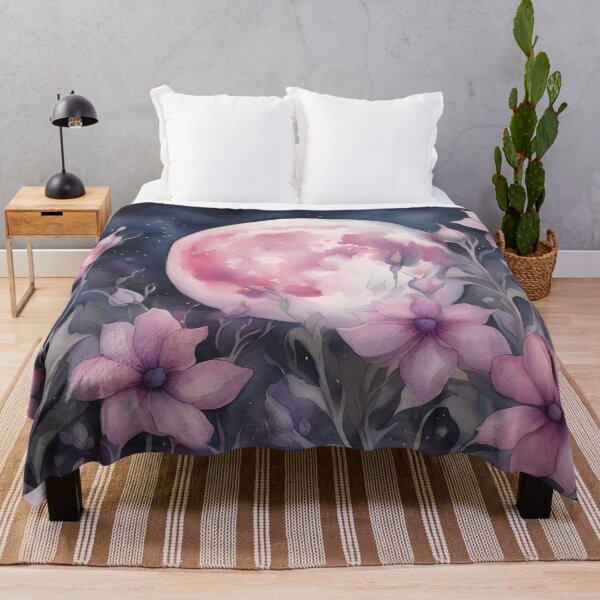 Item preview, Pink Moon Flowers designed and sold by CalmnessbyChoice.