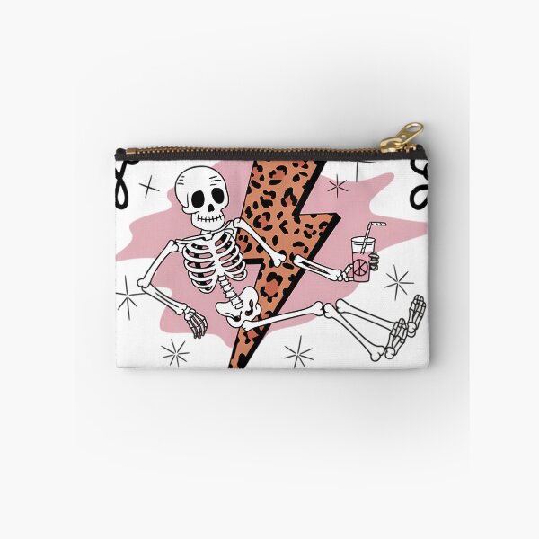 Item preview, Gentle Parenting Drop Out - Funny Skeleton & Leopard Lightning Bolt Design designed and sold by Charlietule.