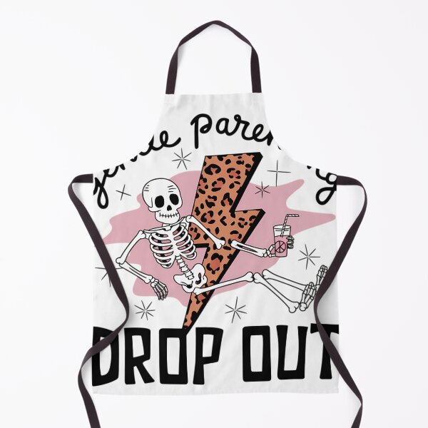 Item preview, Gentle Parenting Drop Out - Funny Skeleton & Leopard Lightning Bolt Design designed and sold by Charlietule.