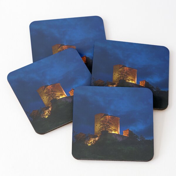 Item preview, Trifels Castle at night designed and sold by Palatinasart.