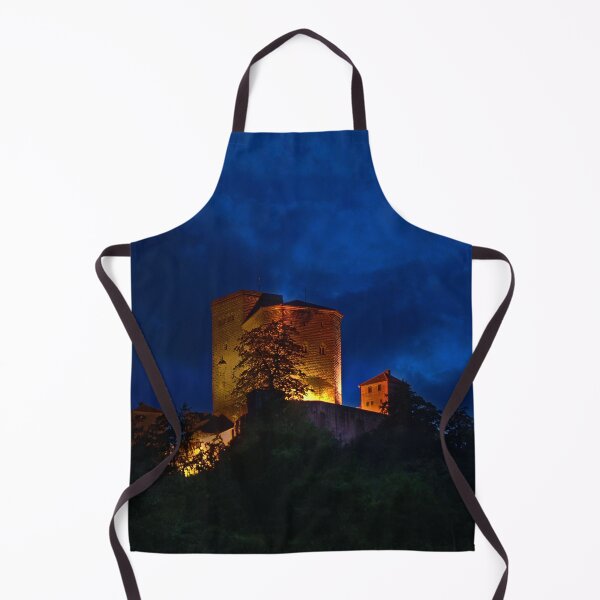 Item preview, Trifels Castle at night designed and sold by Palatinasart.