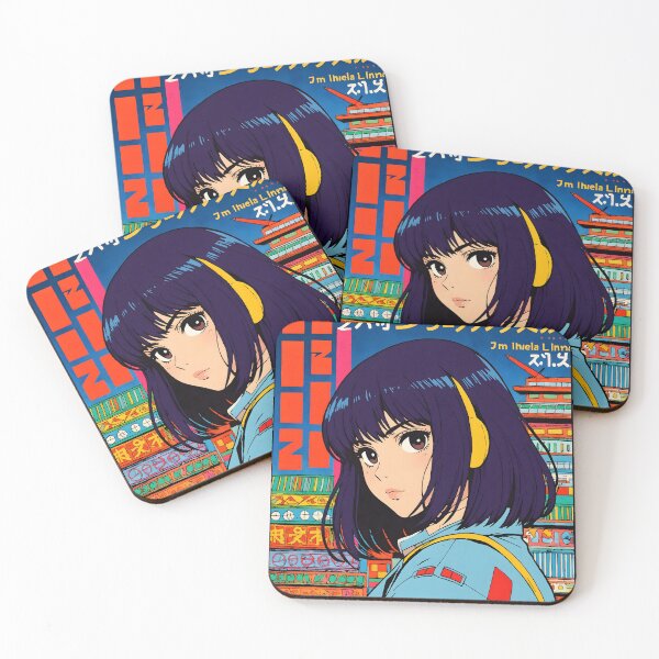 Item preview, Milan Italy Retro Anime Girl 80s Vintage Travel designed and sold by Retro-Anime9.