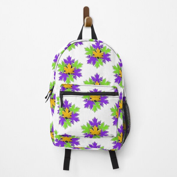 Item preview, Maple leaf green N purple designed and sold by TerenceLacey.