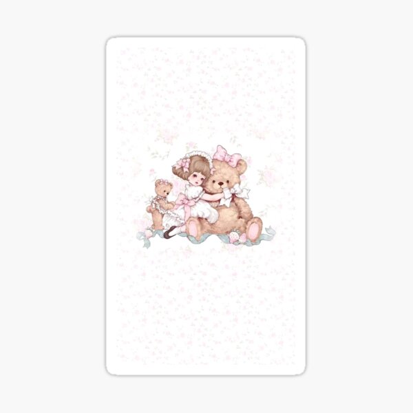 Item preview, Une fille et son ours designed and sold by avilasul.