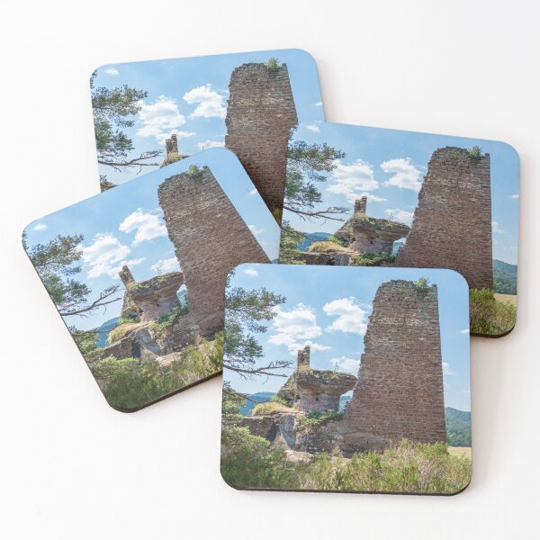 Item preview, Castle ruins Petit Arnsberg in Obersteinbach, France designed and sold by Palatinasart.