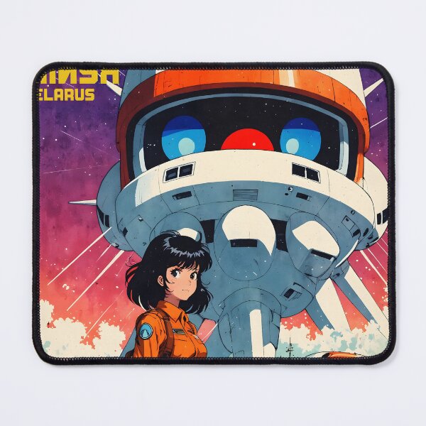 Item preview, Minsk Belarus Russia Retro Anime Girl 80s Vintage Travel designed and sold by Retro-Anime9.