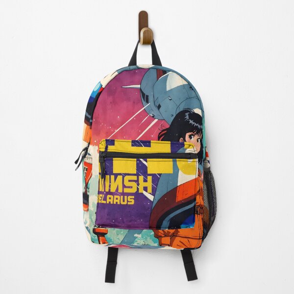 Item preview, Minsk Belarus Russia Retro Anime Girl 80s Vintage Travel designed and sold by Retro-Anime9.