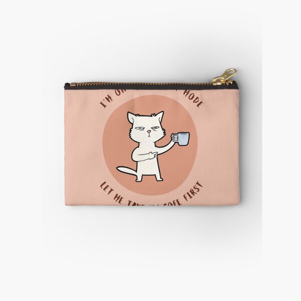 Item preview, Autopilot Mode Coffee Cat designed and sold by DARK_NOVA.