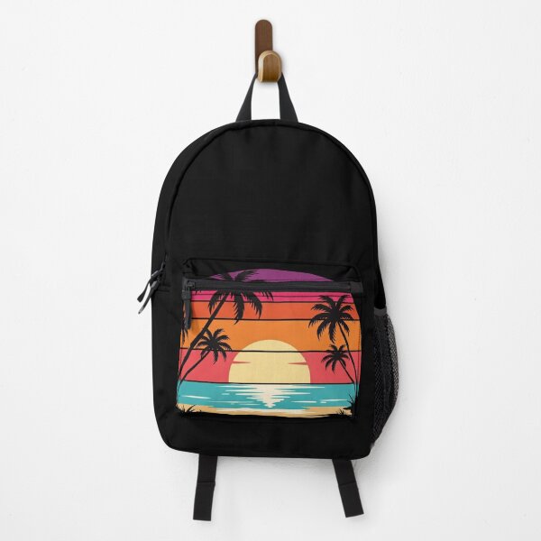 Item preview, Palm Trees at Sunset designed and sold by Tw1nsAIArt.