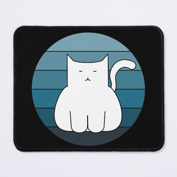 Item preview, Cat with blue stripes designed and sold by mdesignsandart.