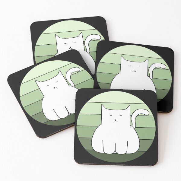 Item preview, Cat with green stripes designed and sold by mdesignsandart.