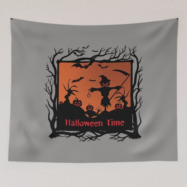 Item preview, Halloween Time designed and sold by GOLDENGARDENART.