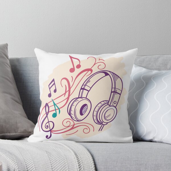 Item preview, Melodic Vibes – Artistic Music & Headphones Design designed and sold by ANGOON7455.