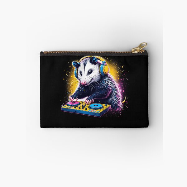 Item preview, Opossum DJ DJing EDM Funky Dance Club designed and sold by Kimberley King Art  King Art.