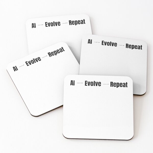 Item preview, AI Evolve Repeat: The Future of Artificial Intelligence and Its Impact designed and sold by IINSPIRA.