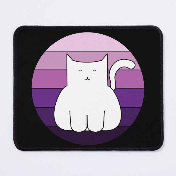 Item preview, Cat with purple stripes designed and sold by mdesignsandart.