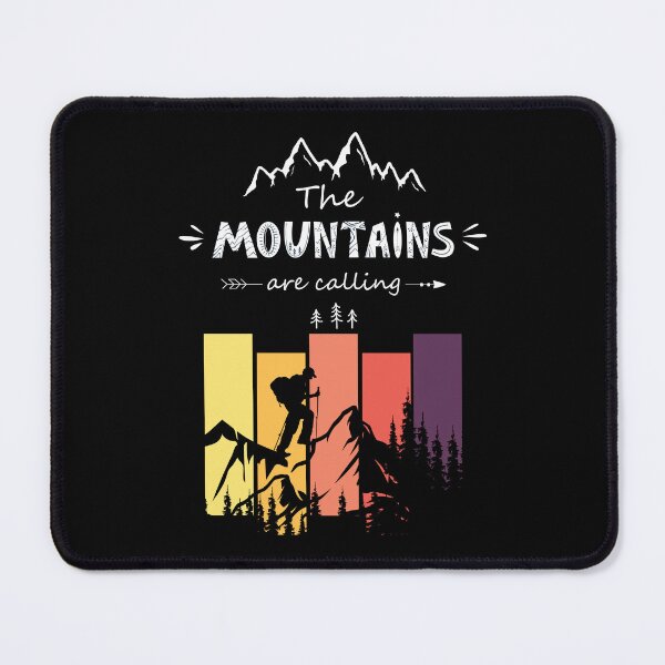 Item preview, The Mountains are Calling - Hiking design designed and sold by TheArtistOf2022.