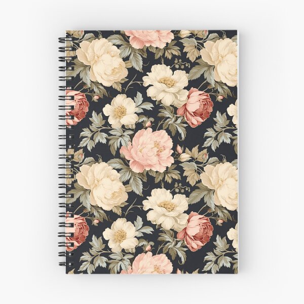 Item preview, Vintage floral pattern featuring cream colored roses designed and sold by Renee Lavoie.